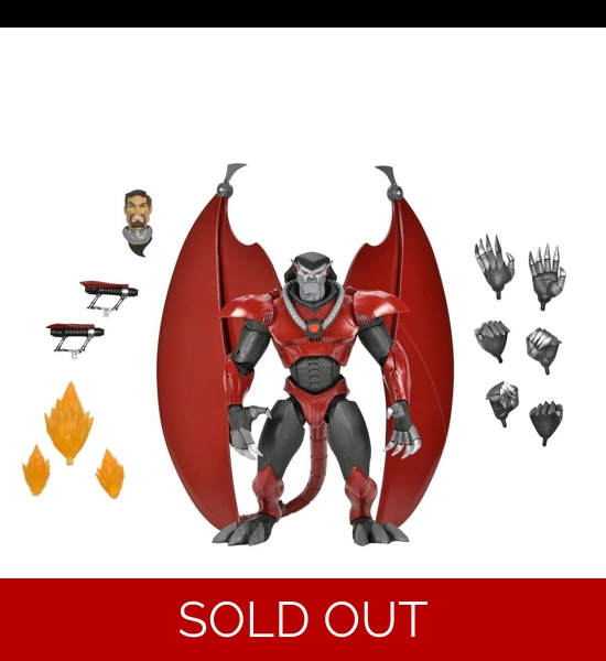 NECA Gargoyles Armored David Xanatos Action Figure